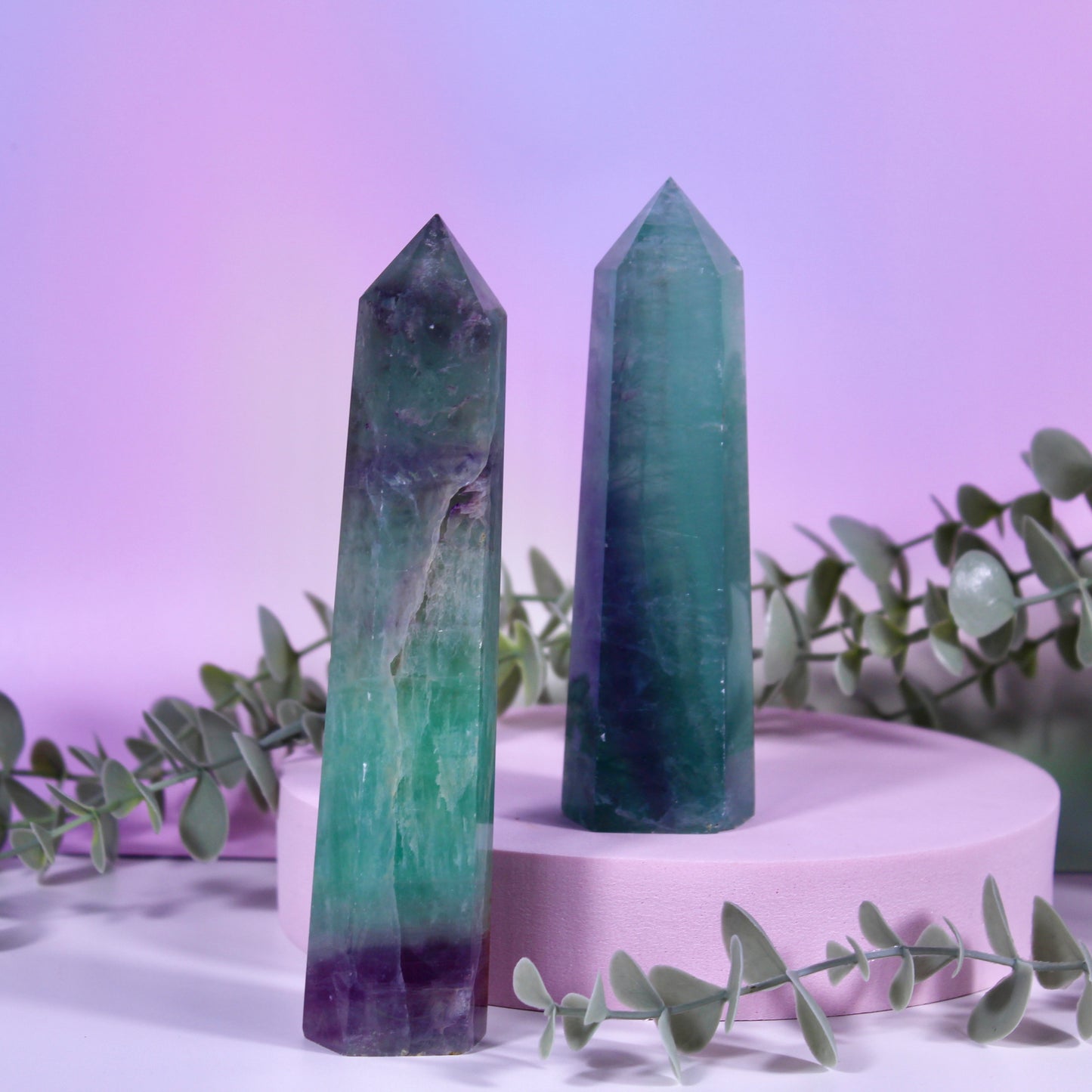 Fluorite towers