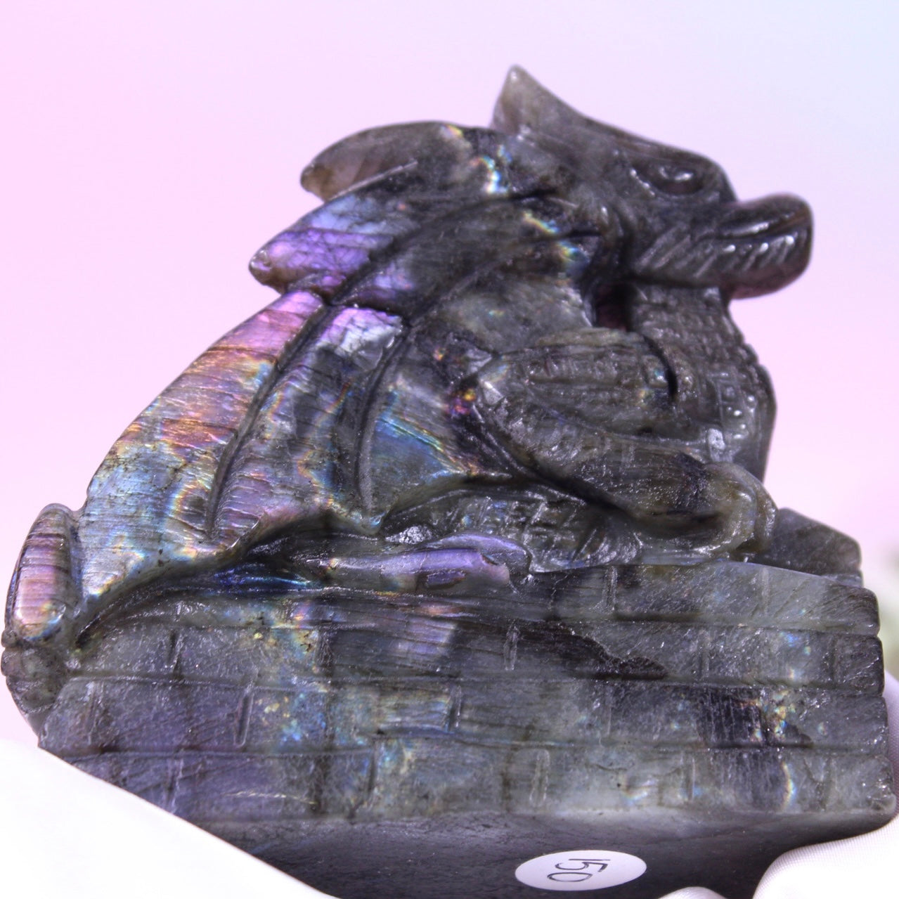Labradorite dragon