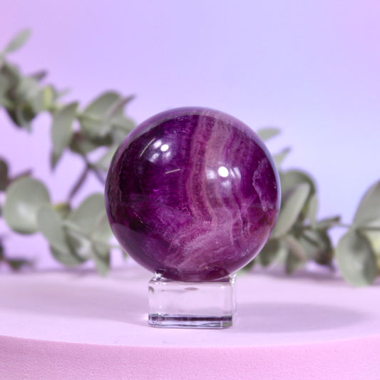 Fluorite sphere