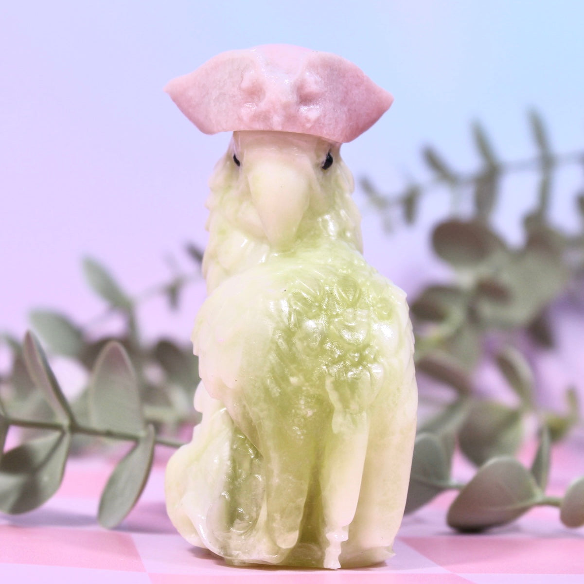 Serpentine x pink opal parrot