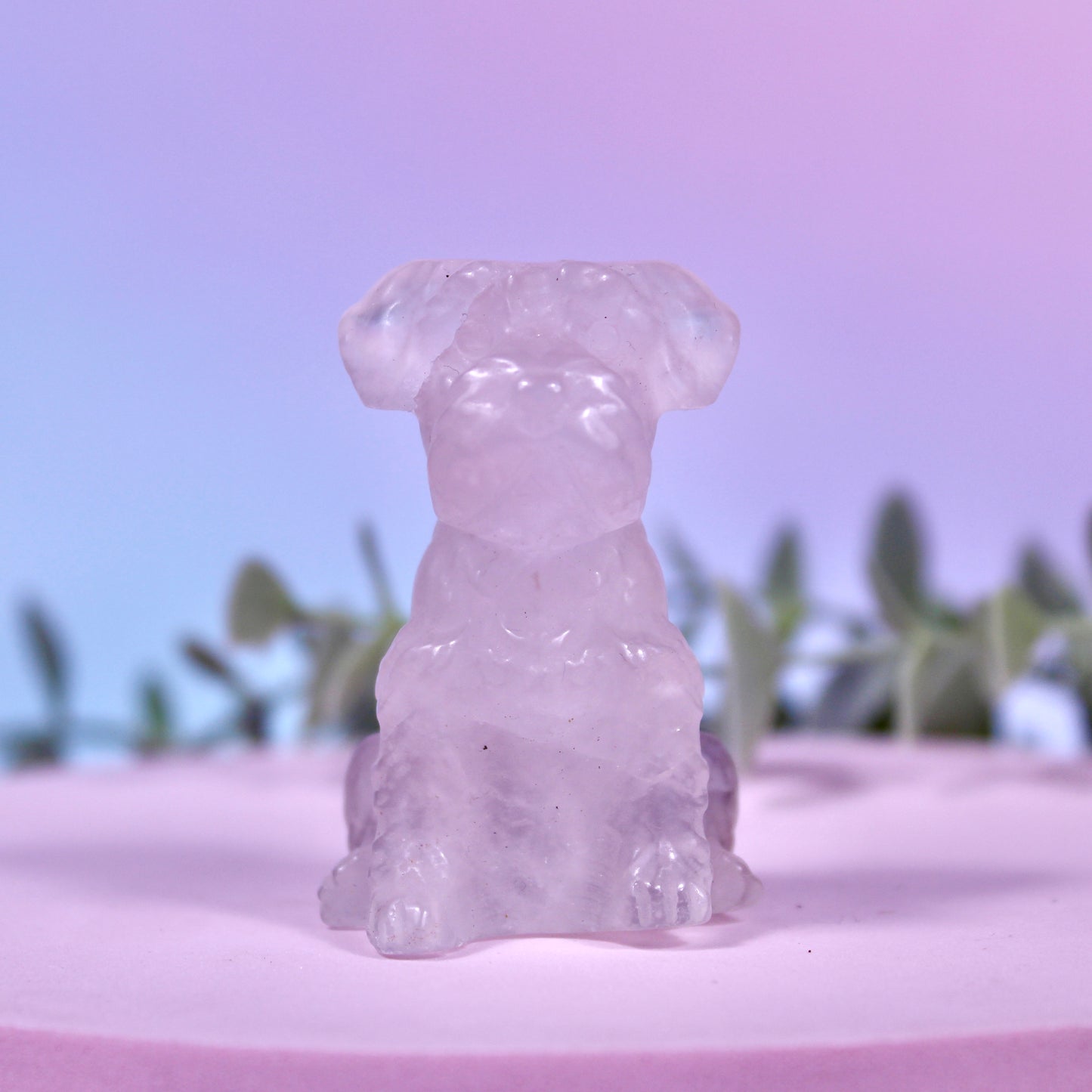 Dog carvings