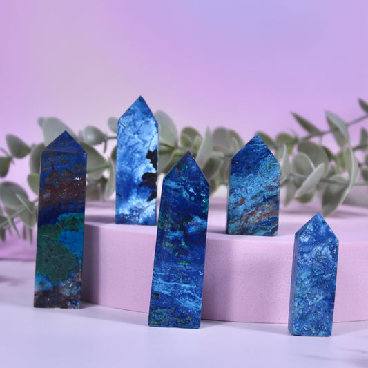 Shattuckite towers