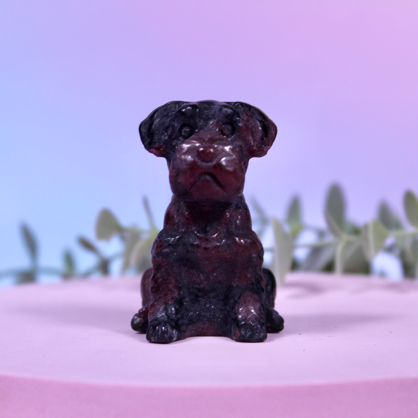 Dog carvings