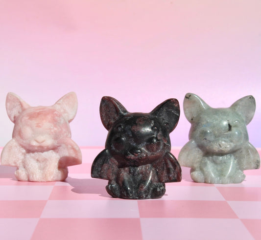 Bat carvings