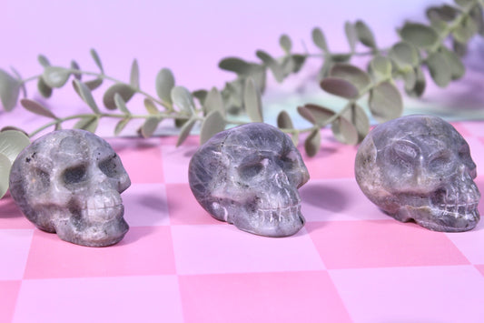 Labradorite skulls