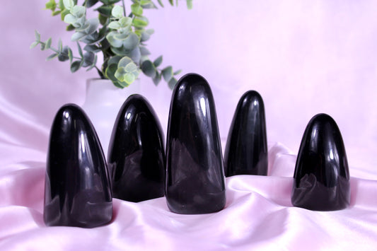 Rainbow obsidian freeforms