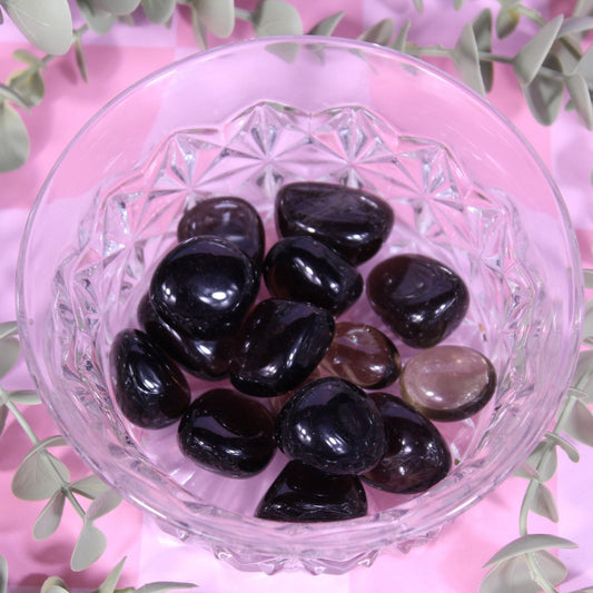 Smokey quartz tumbles