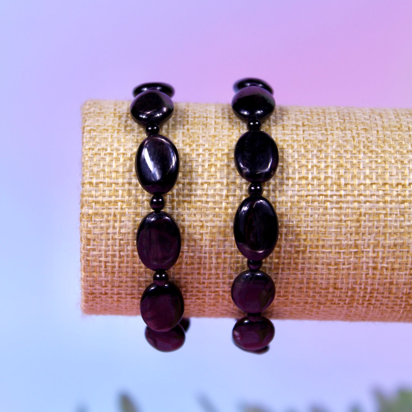 Hypersthene bracelet