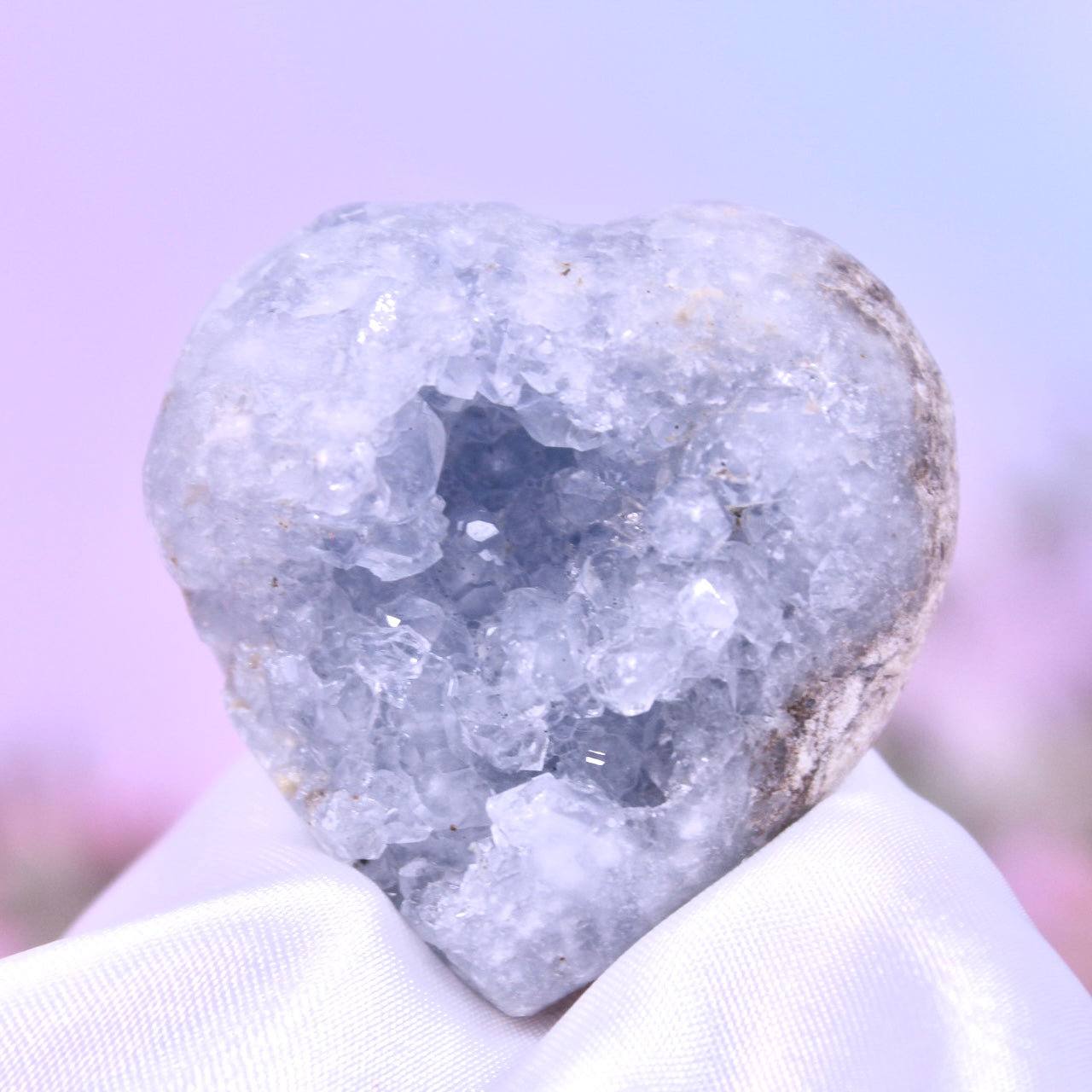 Celestite hearts