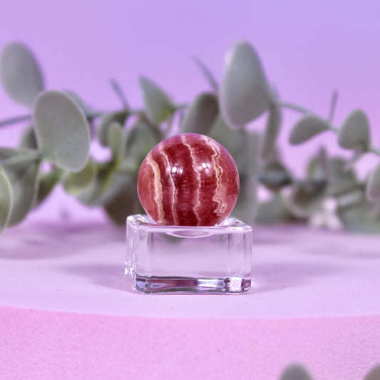 Rhodochrosite sphere #3