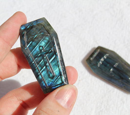 Labradorite coffin