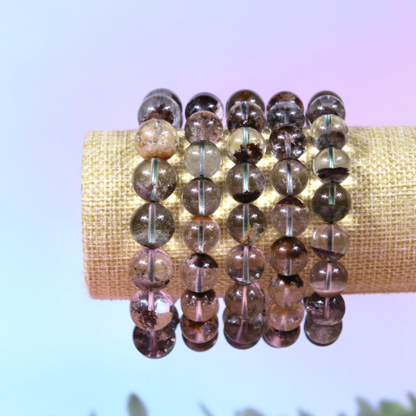 Garden quartz bracelets