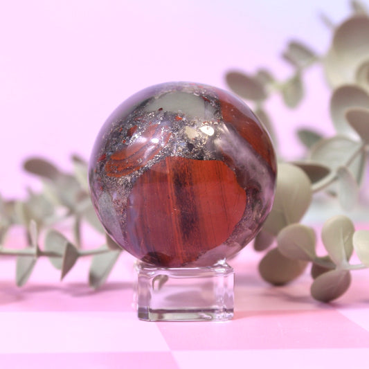 Bloodstone sphere