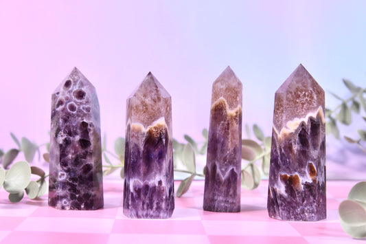 Snow amethyst towers | choose your own