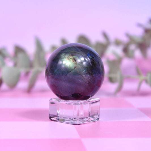 Labradorite sphere