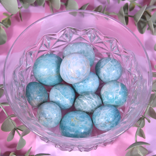 Amazonite tumbles