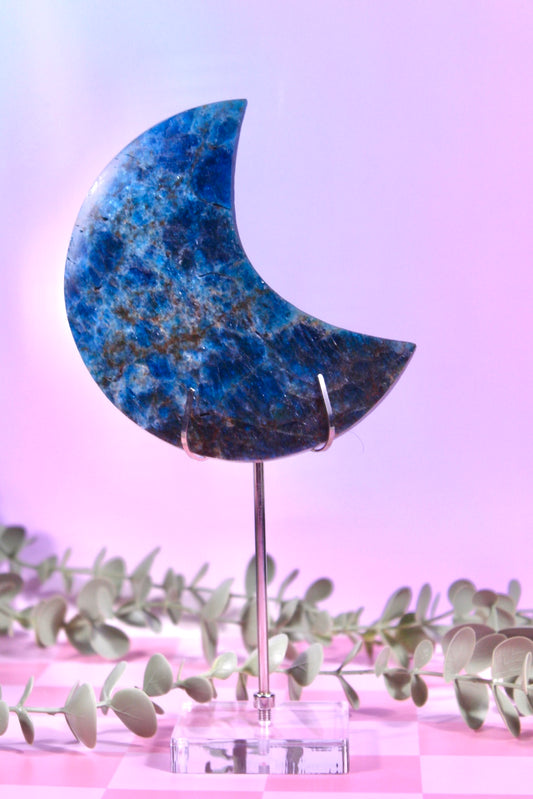 Blue apatite moon