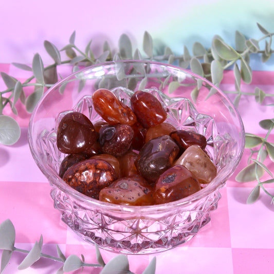 Carnelian tumbles