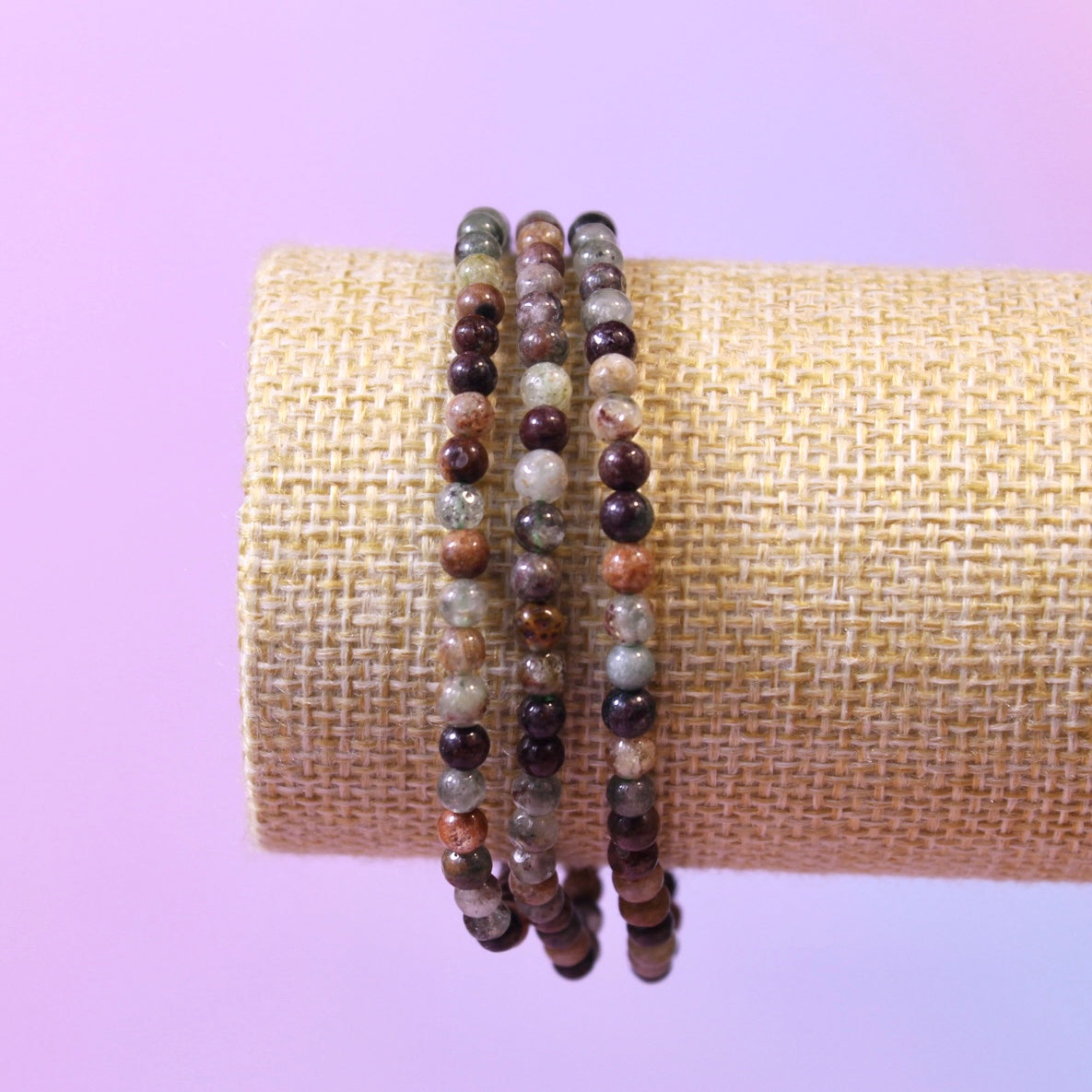 Garden quartz bracelets