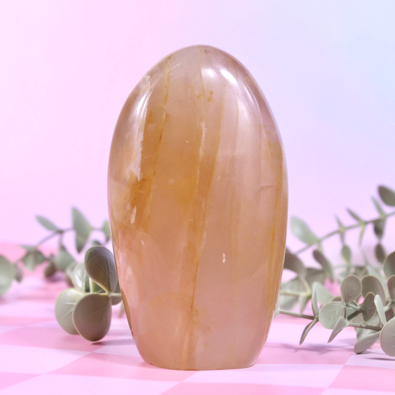 Golden healer x Smoky quartz freeform