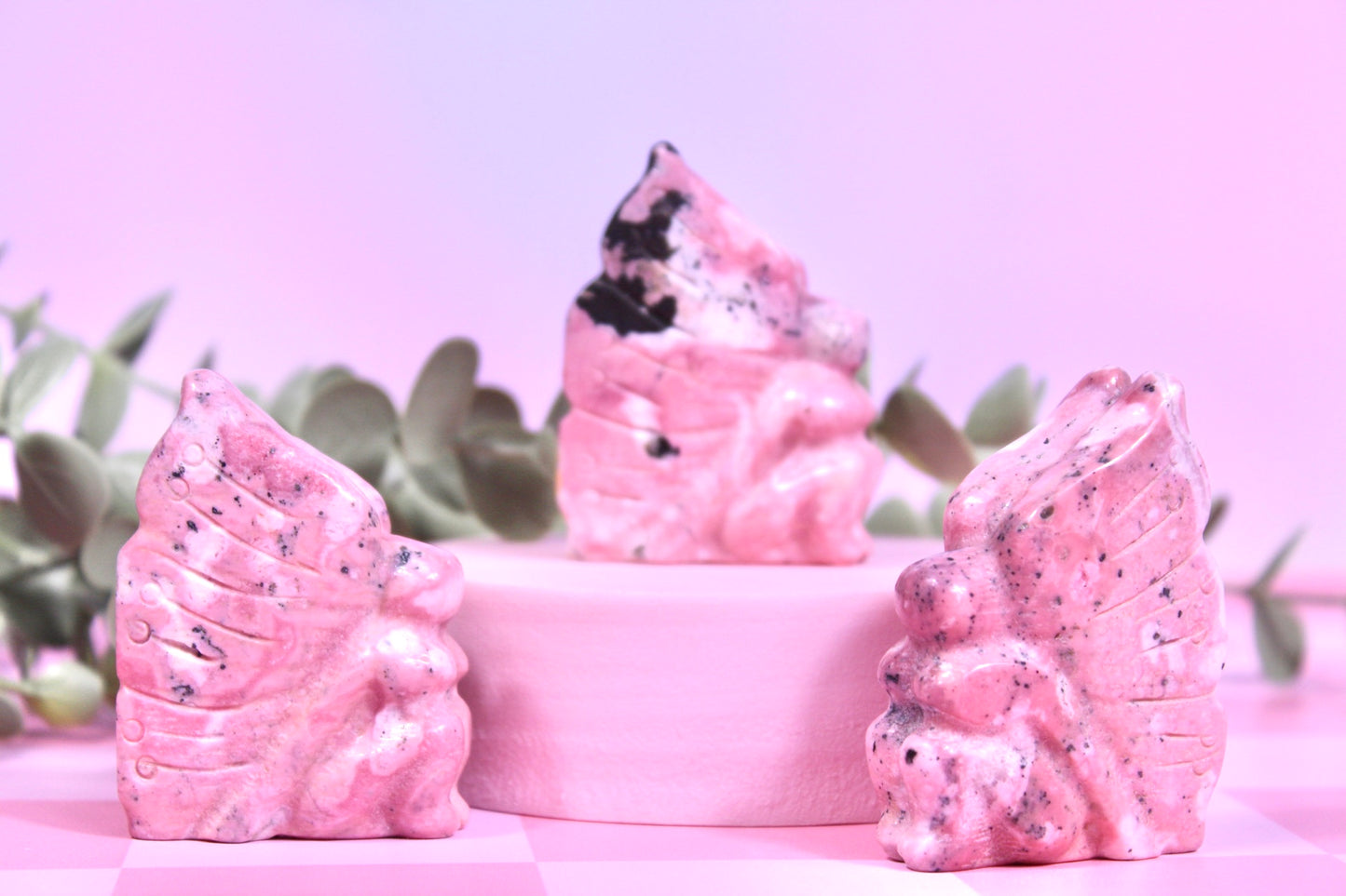 Peruvian Rhodonite fairies | choose your own