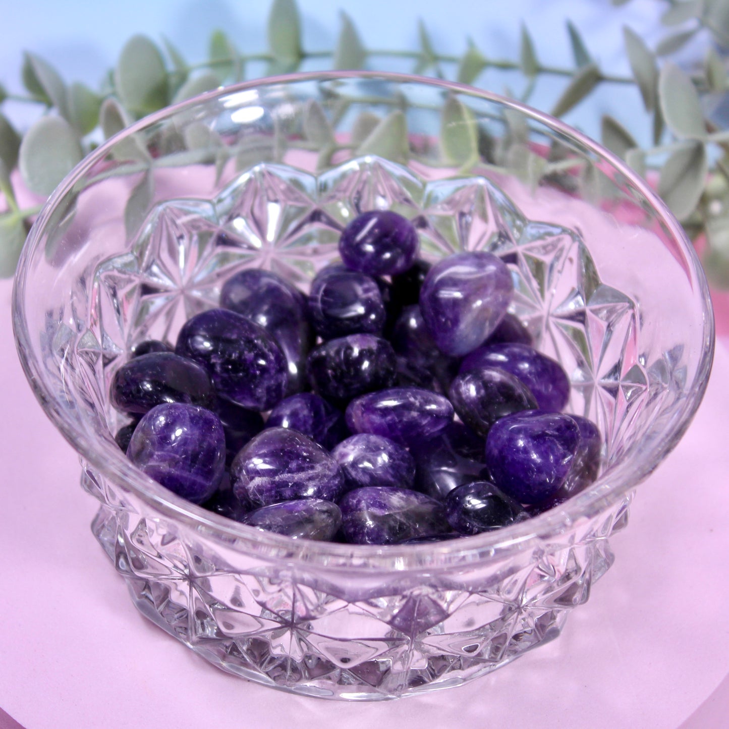 Amethyst tumbles