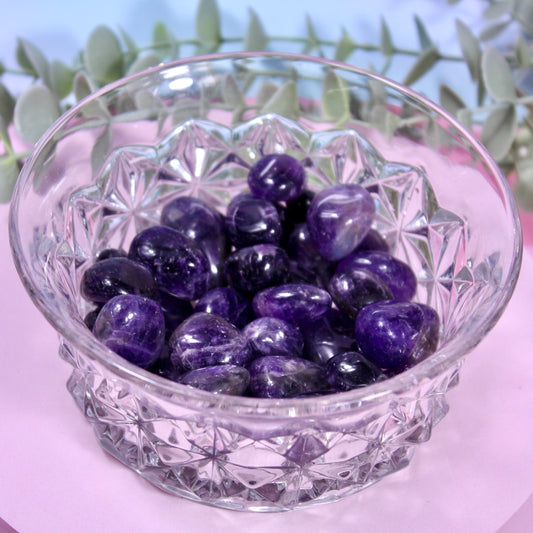 Amethyst tumbles