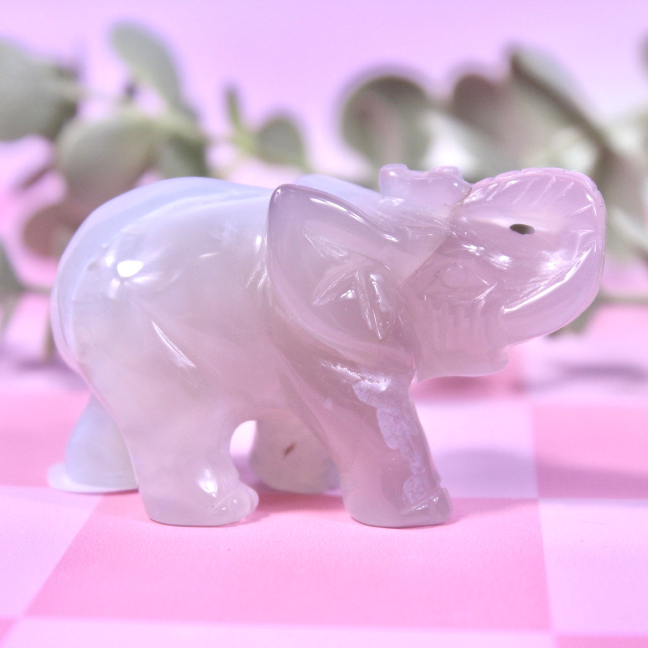 Agate elephant #42
