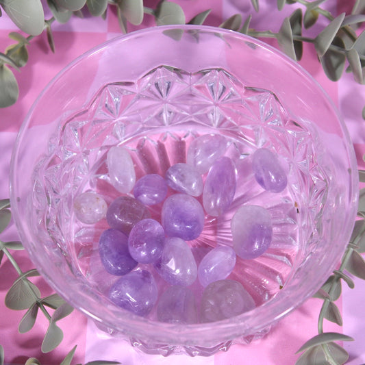 Amethyst tumbles