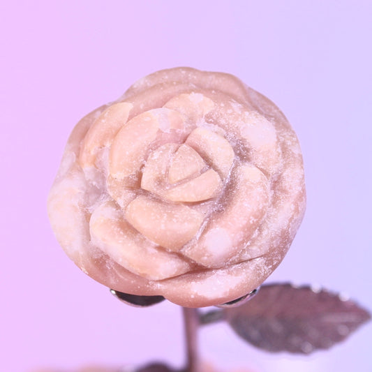 Large Pink opal rose