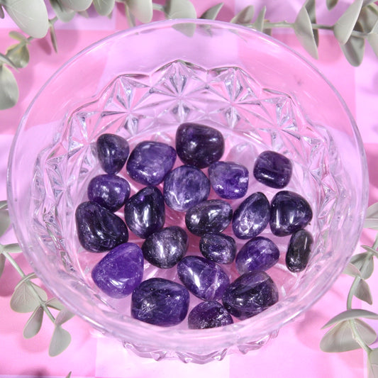 Amethyst tumbles