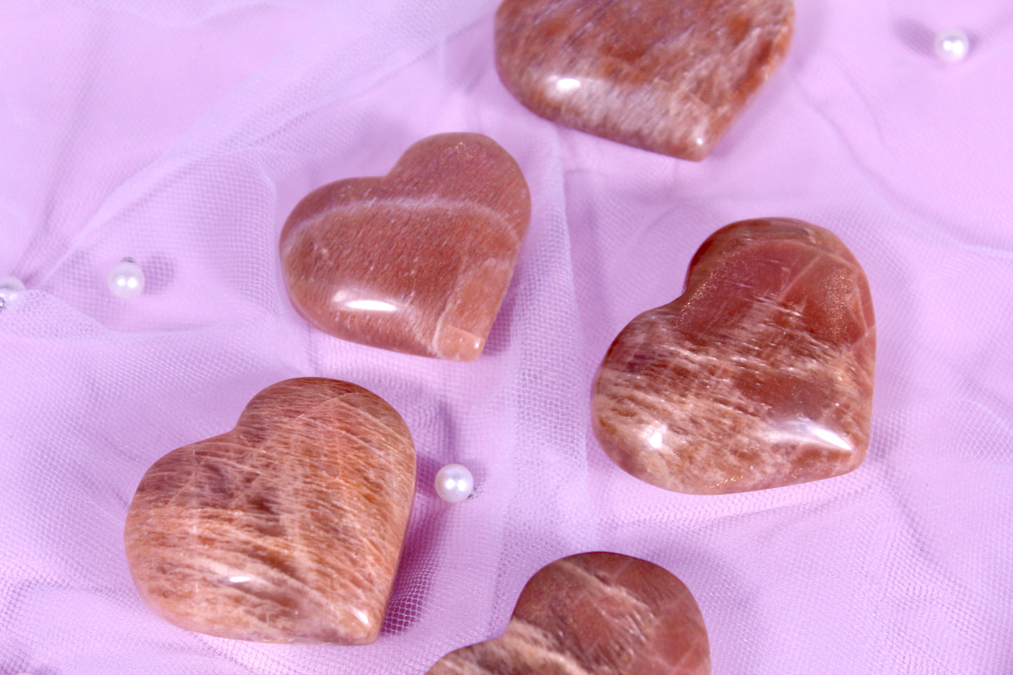 Sunstone hearts