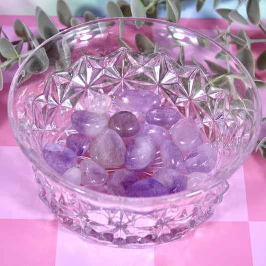 Amethyst tumbles
