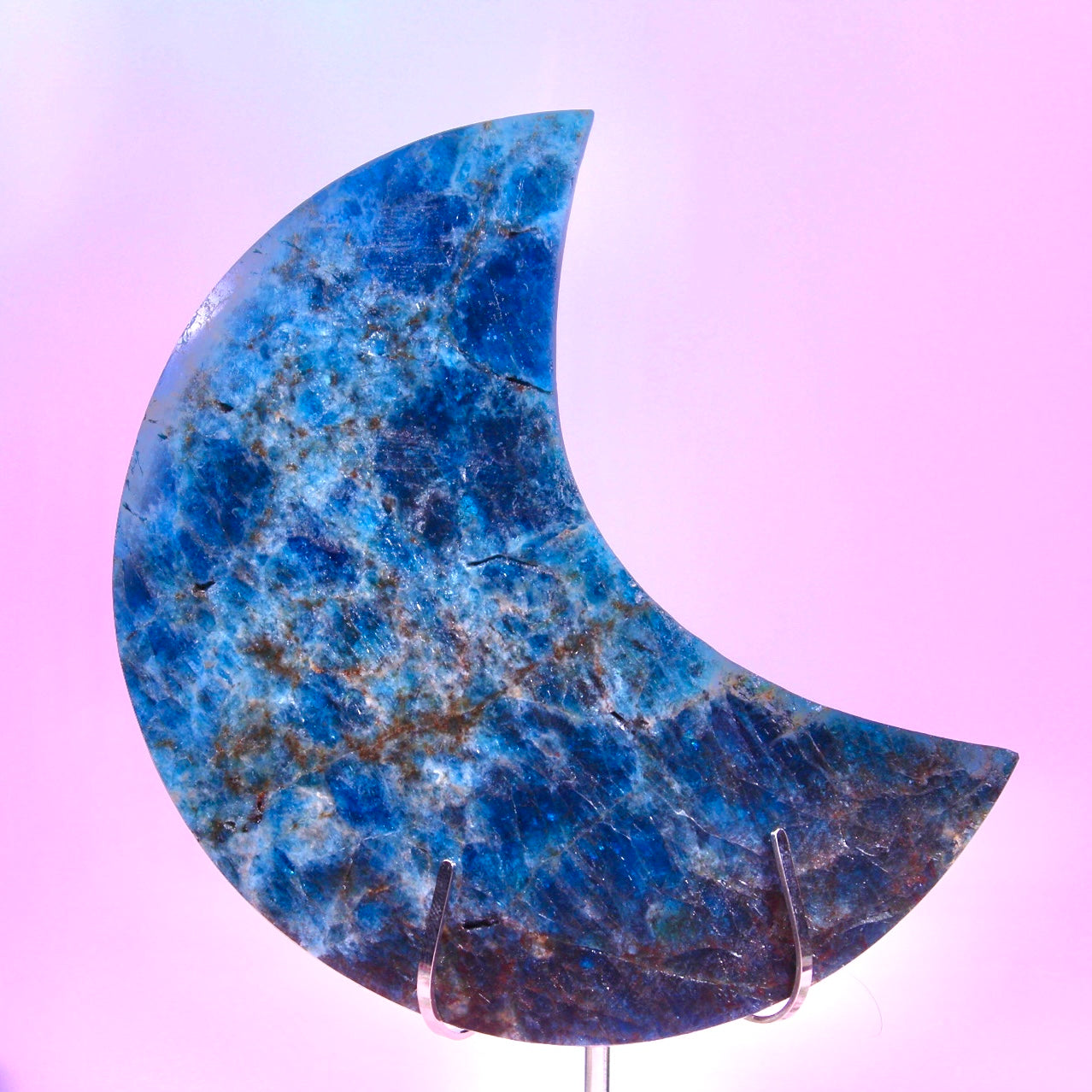 Blue apatite moon
