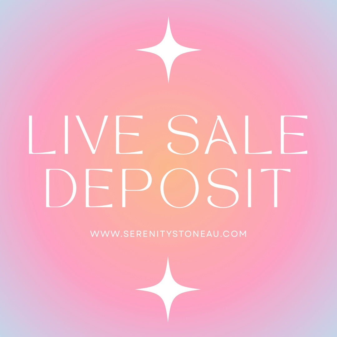 Live sale deposit (first time buyers)