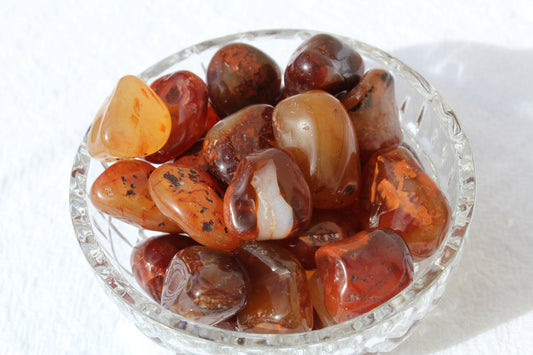 Carnelian tumbles