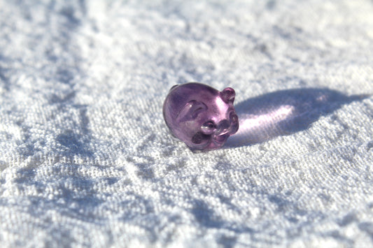 Mini fluorite pig