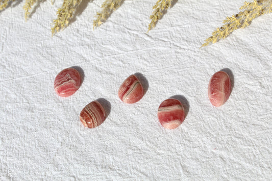 Rhodochrosite cabs