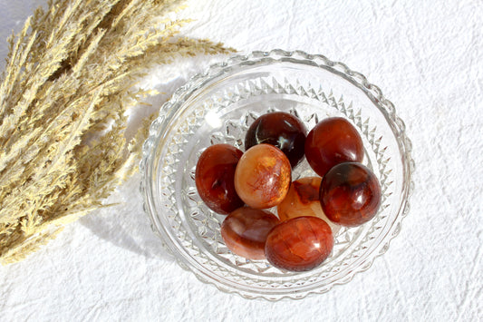 Carnelian tumbles jumbo