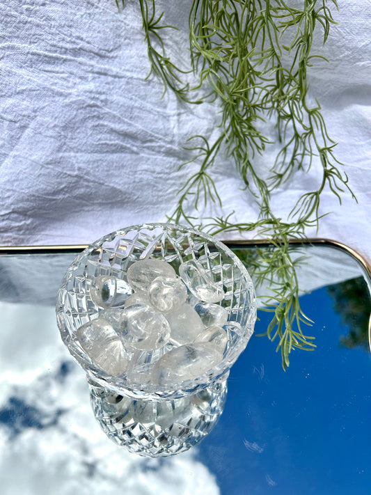 Clear Quartz tumbles