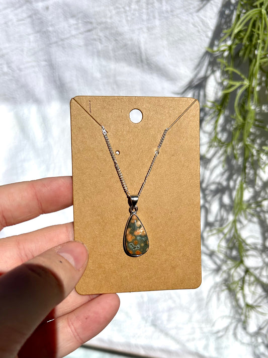 Ocean jasper necklaces